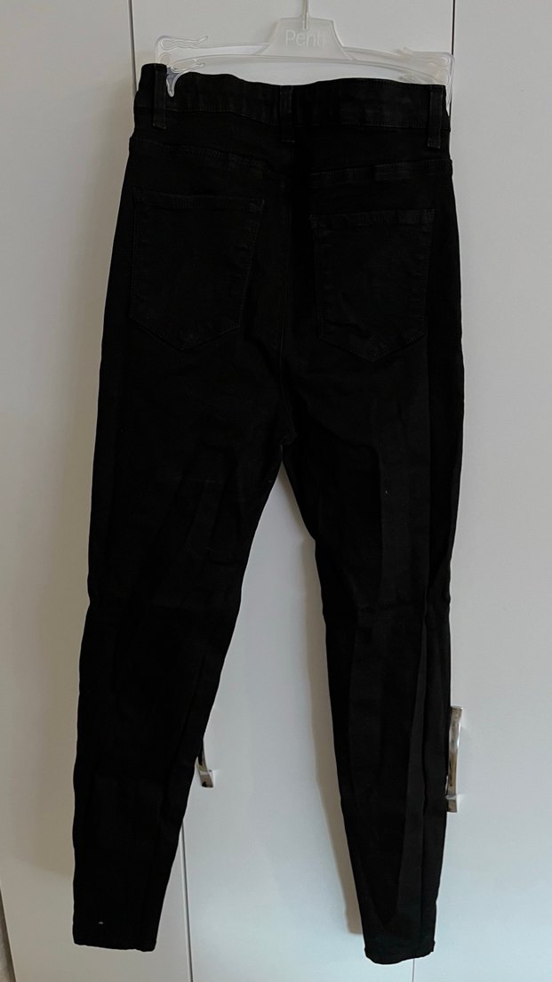 Siyah Kadın Jean - Görsel 2