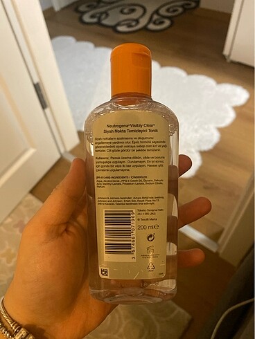 Neutrogena Neutrogena Siyah Nokta Temizleyici Tonik