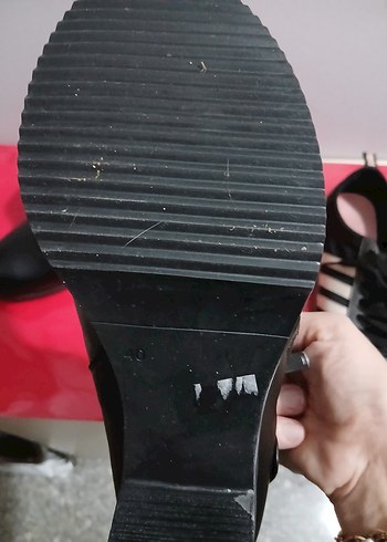 Siyah Topuklu Kadın Botları - Görsel 5