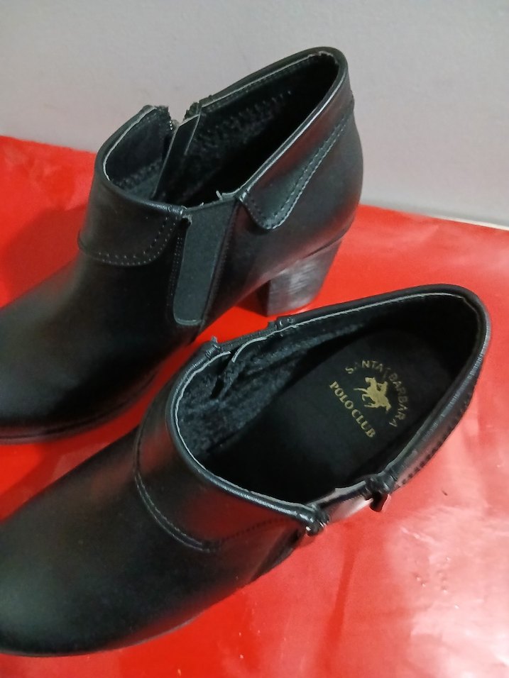 Siyah Topuklu Kadın Botları - Görsel 3