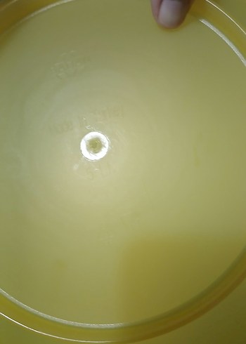 Beden Sarı Kapaklı Plastik Saklama Kapları Seti