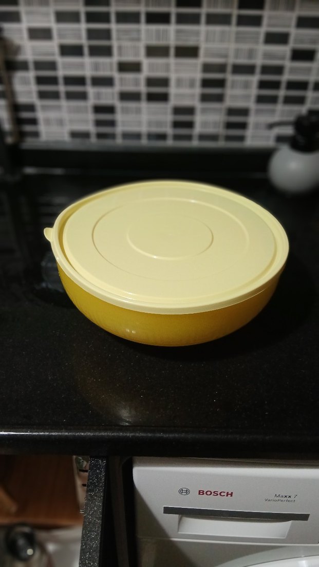 Sarı Kapaklı Plastik Saklama Kapları Seti - Görsel 2