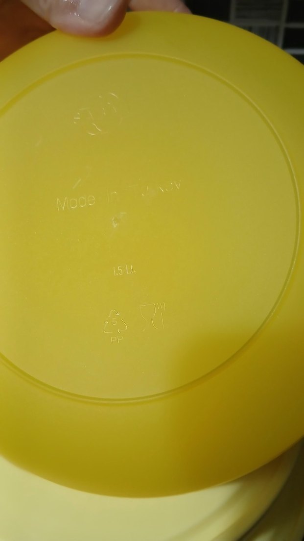 Sarı Kapaklı Plastik Saklama Kapları Seti - Görsel 4