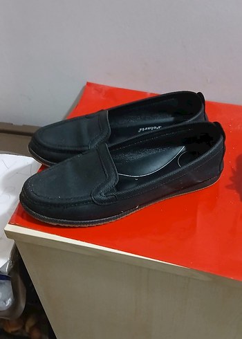 Siyah Kadın  Düz Ayakkabı - Görsel 2