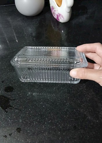 Dikdörtgen Şeffaf Cam Saklama Kabı - Görsel 3