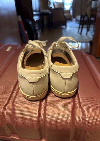 Hotiç Beyaz Deri Bağcıklı Spor Ayakkabı - Görsel 4