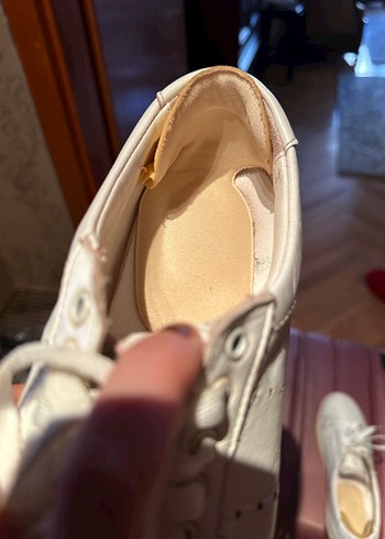 Hotiç Beyaz Deri Bağcıklı Spor Ayakkabı - Görsel 7