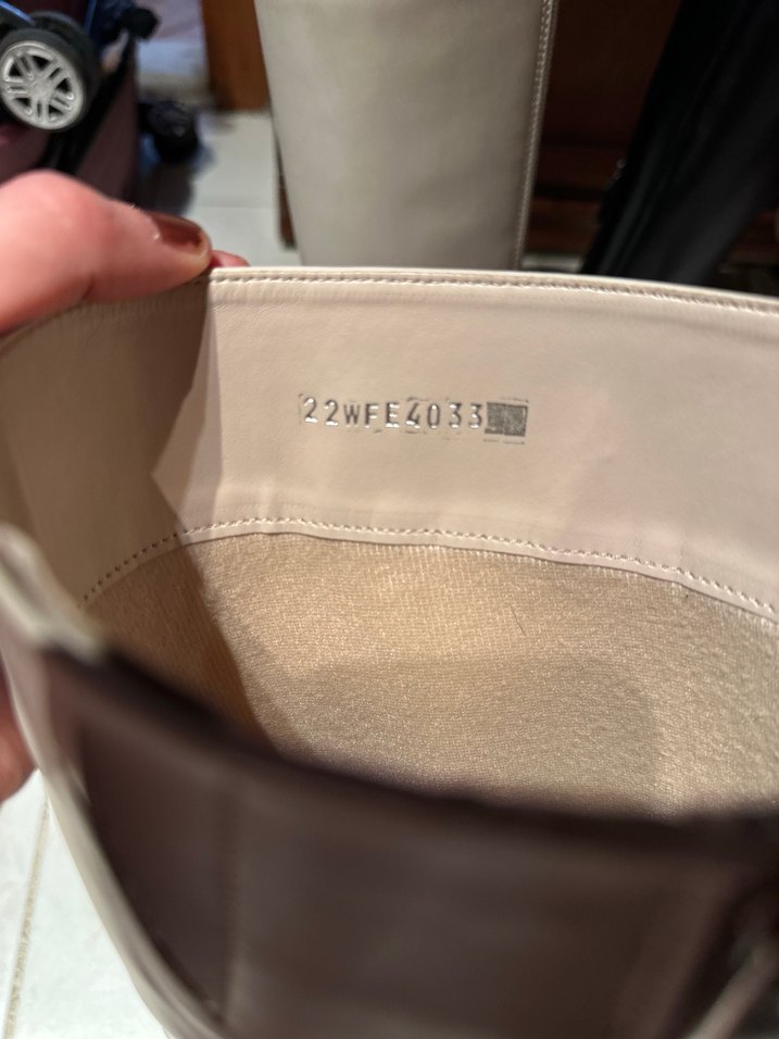 Bej Kadın Platform Topuklu Dizaltı Yağmur Çizmesi - Görsel 5