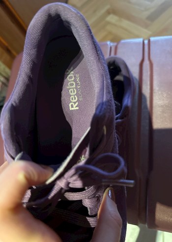 Reebok Slimtone menekşe moru yürüyüş ayakkabısı - Görsel 8