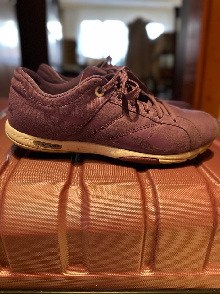 Reebok Slimtone menekşe moru yürüyüş ayakkabısı - Görsel 3