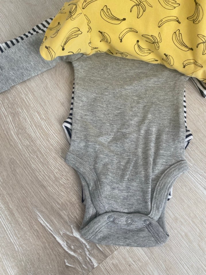 Uzun Kollu Bebek Body 3lü - Görsel 2