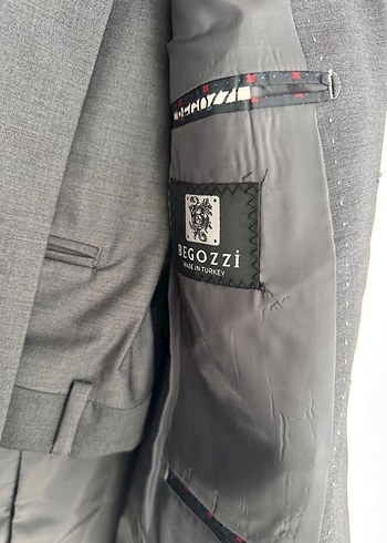 Gri Erkek Klasik Kesim Takım Elbise Ceketi - Görsel 3