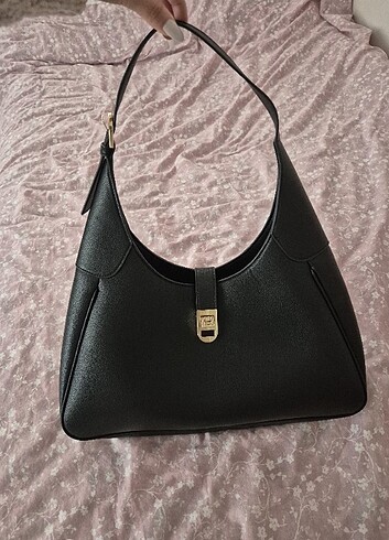 h&m siyah tote çanta 