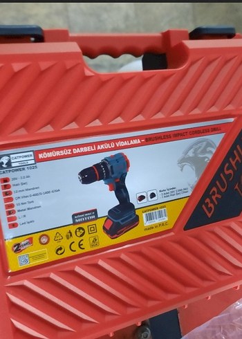 catpower 1025 şarjlı matkap - Görsel 2