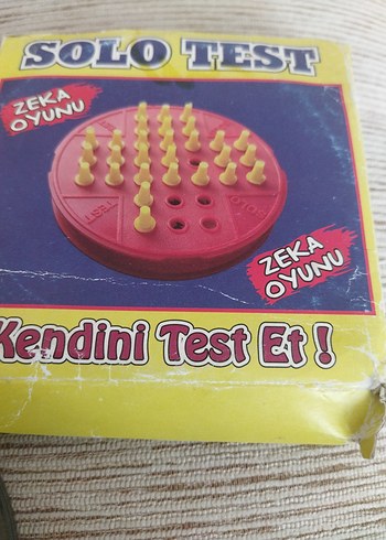 Diğer SOLOTEST Zeka Oyunu Kendin Test Et