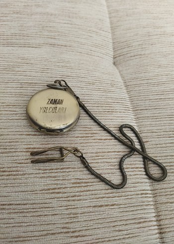  Beden zaman yolcuları marka yeşil Vintage Cep Saati pilli