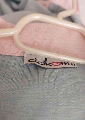 Mavi Düğmeli Rahat cicikom marka sabahlık - Görsel 3