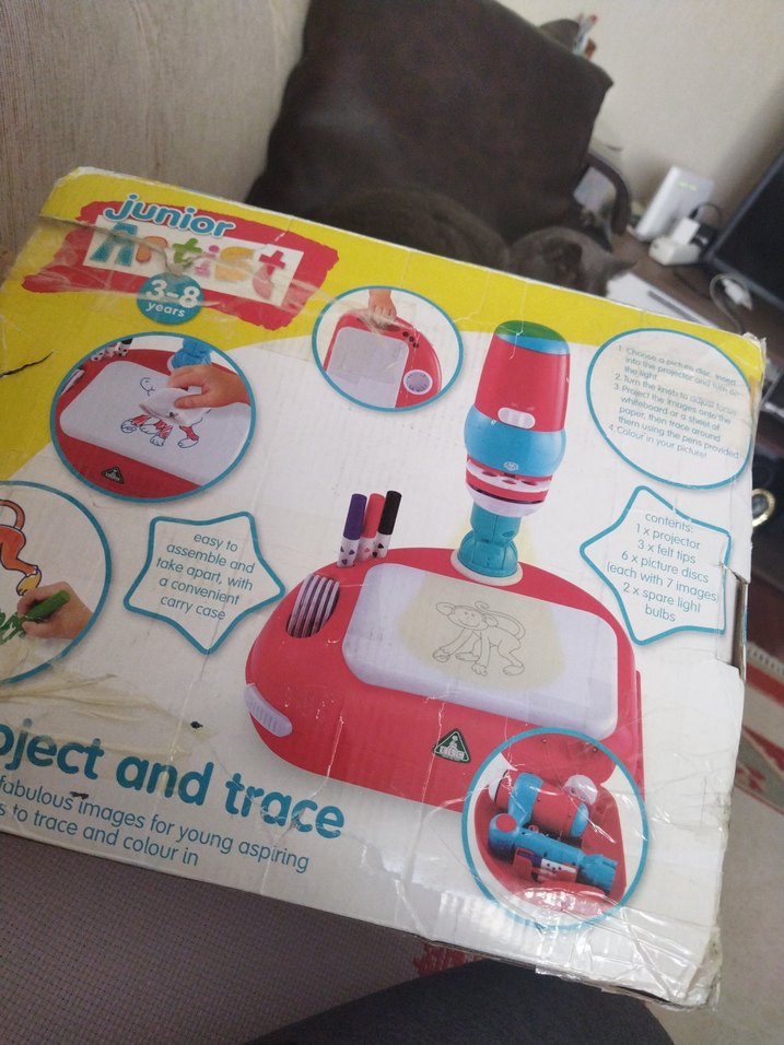 Renkli  projeksiyon cihazı elektrik aksamına bakılması gerekiyor - Görsel 4