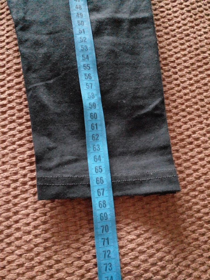 Siyah Kadın Midi Tayt - Görsel 4