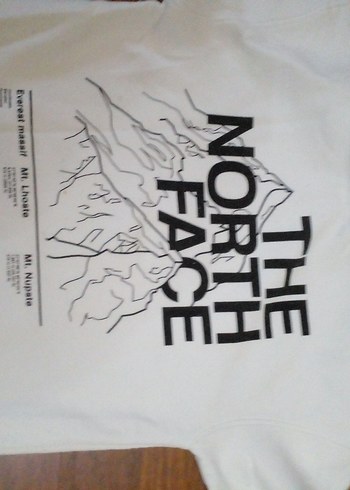 The North Face Beyaz Kapüşonlu Erkek Sweatshirt - Görsel 4