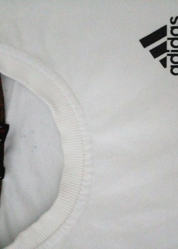 Adidas Beyaz Erkek Sweatshirt - Görsel 2