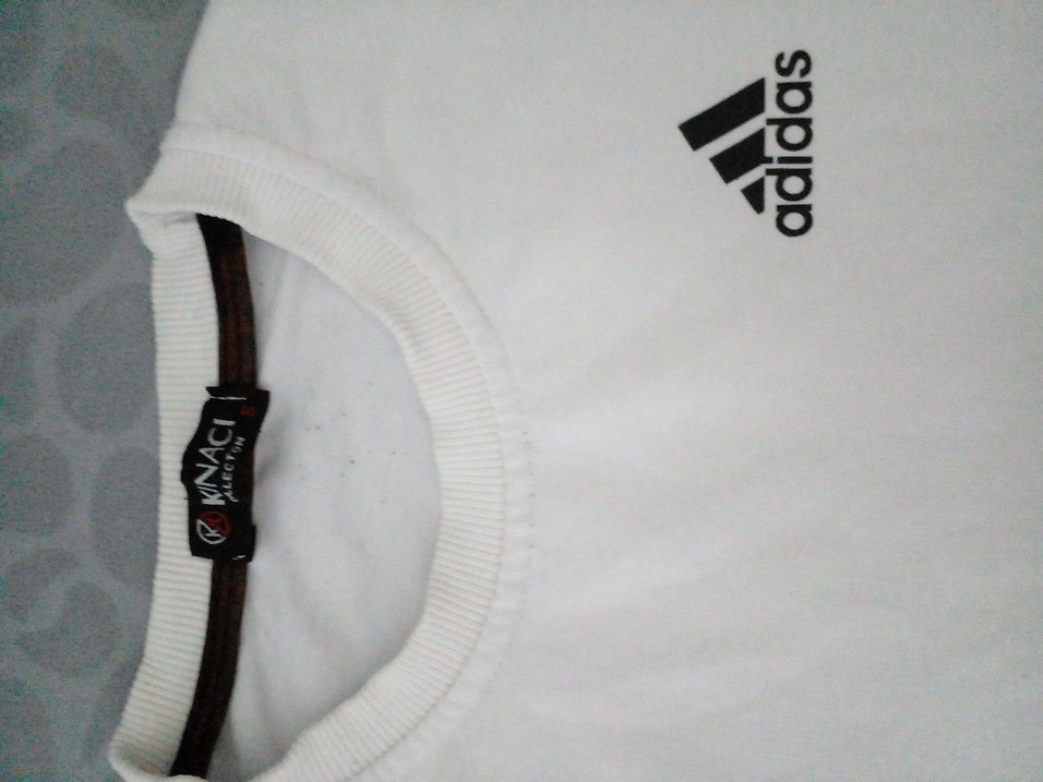 Adidas Beyaz Erkek Sweatshirt - Görsel 2