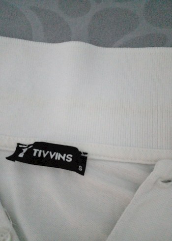 Düğmeli Beyaz Erkek Polo Tişört - Görsel 2