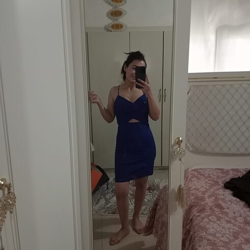 s Beden Kısa elbise
