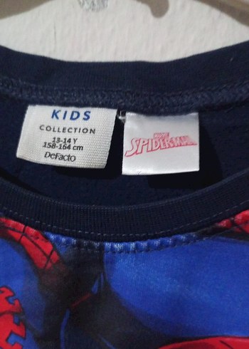Erkek Çocuk Spiderman Baskılı Sweatshirt - Görsel 2