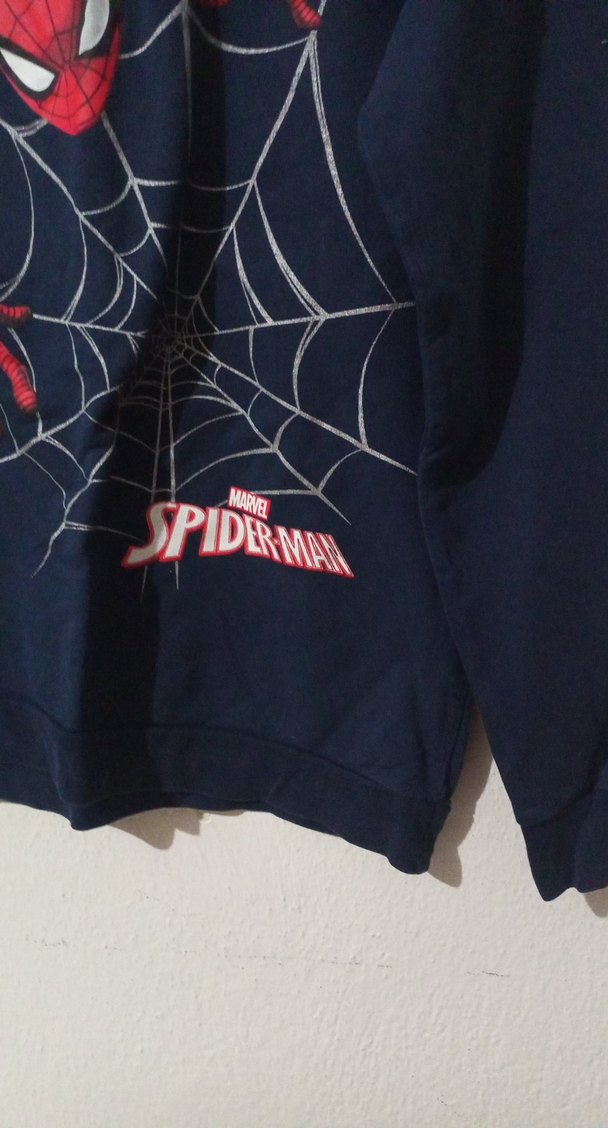 Erkek Çocuk Spiderman Baskılı Sweatshirt - Görsel 3