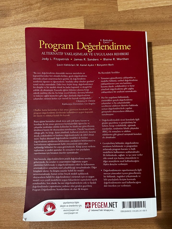 Program Değerlendirme - Alternatif Yaklaşımlar - Görsel 2