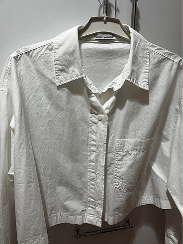 Bershka Bershka crop gömlek