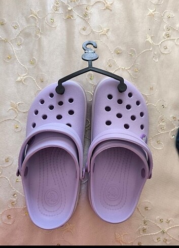 32 Beden mor Renk Crocs sandalet orjinal