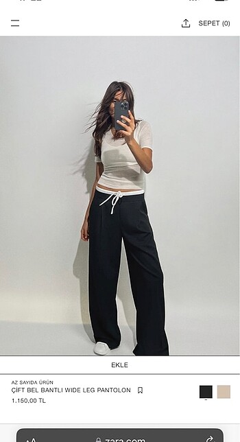 m Beden lacivert Renk Zara Model Lacivert Pantolon