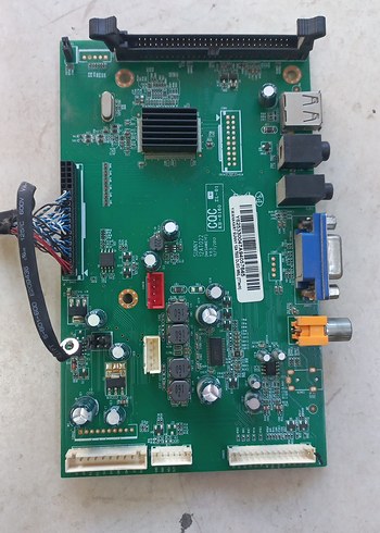 Yeşil Anakart ve Bağlantı Kablosu - Görsel 2