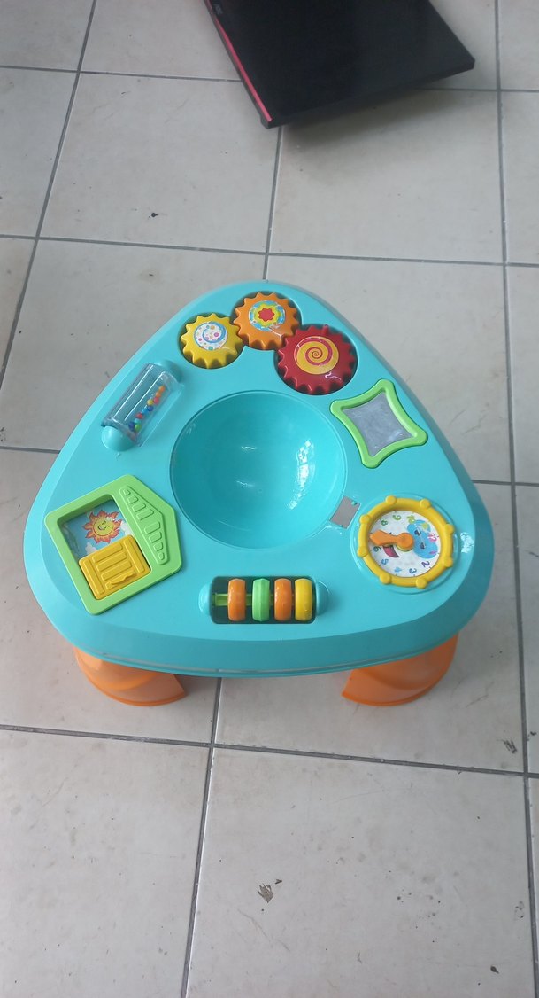 Renkli Çok Fonksiyonlu Eğitici Oyuncak Masa - Görsel 2