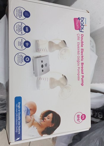 Beyaz Elektrikli Göğüs Pompası - Görsel 3