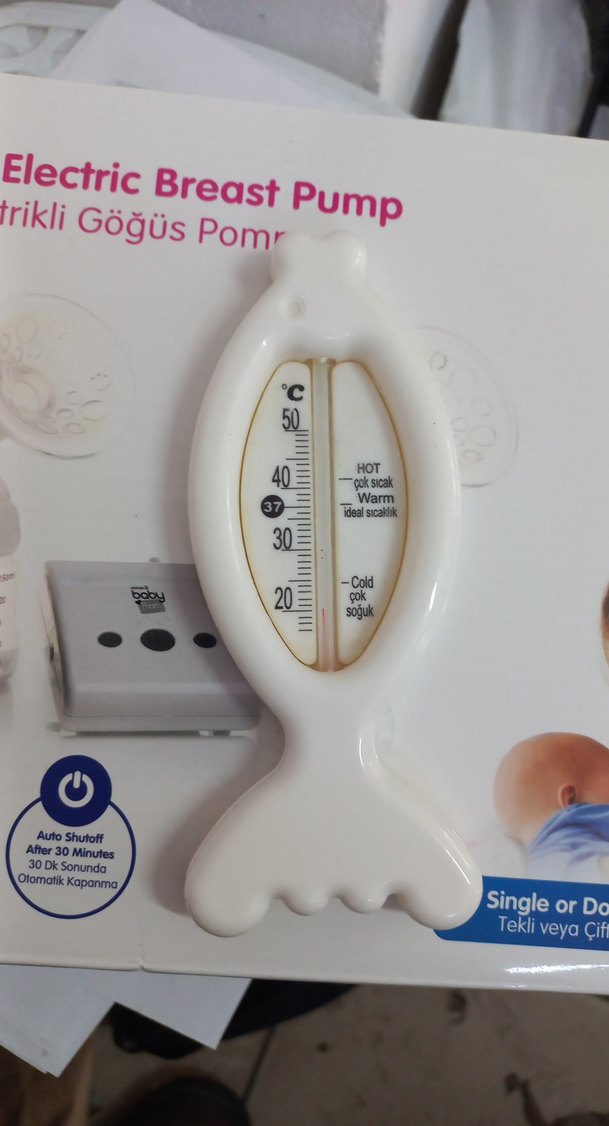 Çift Kullanımlı Beyaz Sıcak-Soğuk Termometre - Görsel 2