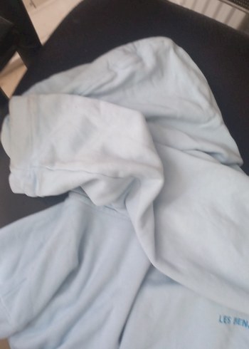 xl Beden mavi Renk Mavi Erkek Sweatshirt Uzun Kollu Bol Kesim