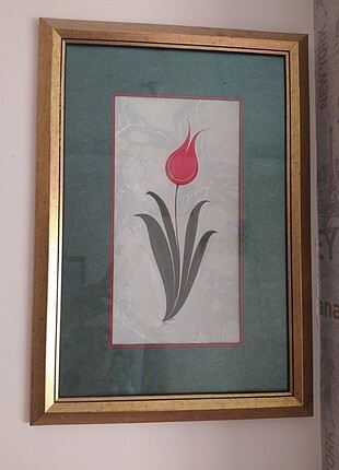 Diğer Ebrû tablosu