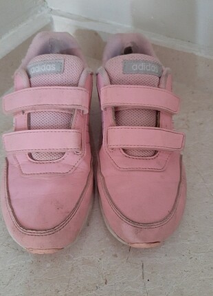 33 Beden pembe Renk Adidas 33 numara spor ayakkabı şeker pembe