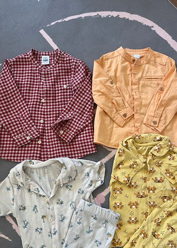 Zara Erkek Bebek Gömlek ve Takımlar