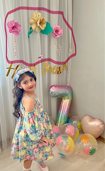 Accessorize LATEKS ÇİÇEK SETİ-DOĞUM GÜNÜ SÜSÜ
