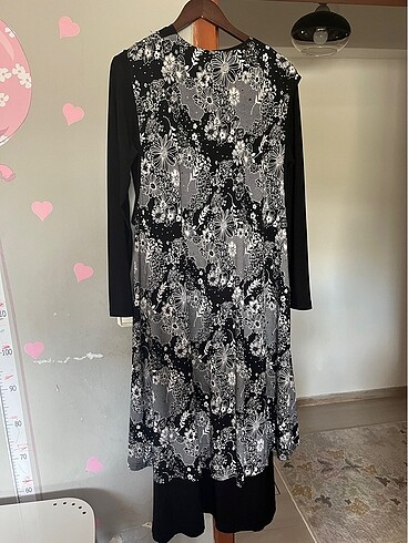 xl Beden YELEKLİ ANNE ELBİSESİ