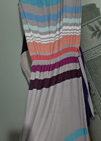 Pamuklu Bohem Uzun Pilili   beden yazmıyor  ama 46 beden denedi - Görsel 2