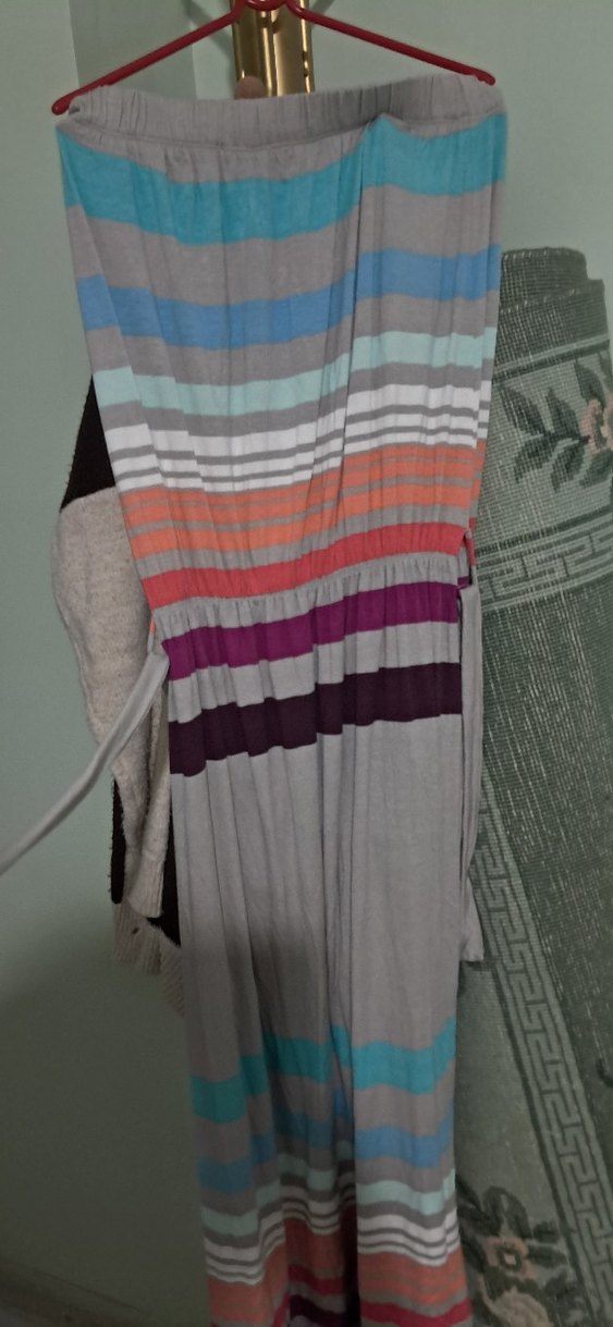 Pamuklu Bohem Uzun Pilili   beden yazmıyor  ama 46 beden denedi - Görsel 3