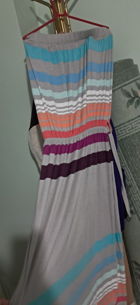 Pamuklu Bohem Uzun Pilili   beden yazmıyor  ama 46 beden denedi - Görsel 2