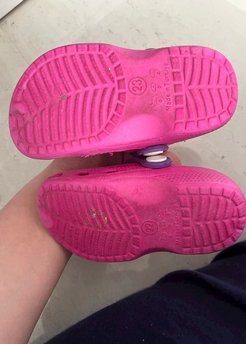 Pembe Kız Çocuk Terlikleri Velcro Bantlı - Görsel 3