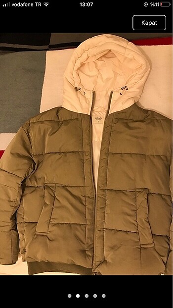 Colin's Colins Haki Şişme Mont