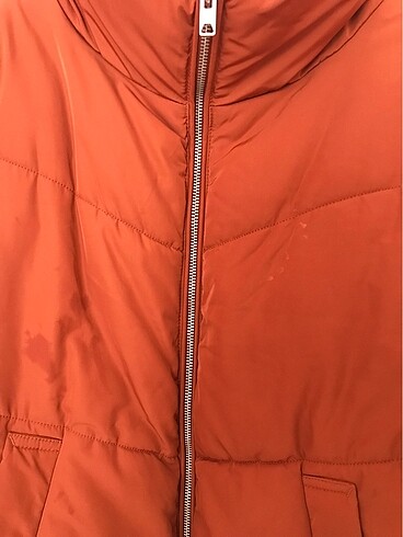 xs Beden kahverengi Renk H&M Kiremit Şişme Mont